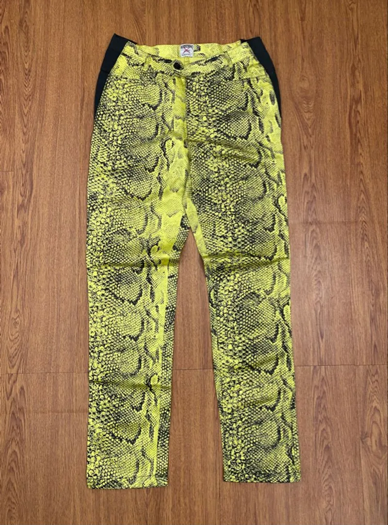 Moschino snakeskin pants photo 1