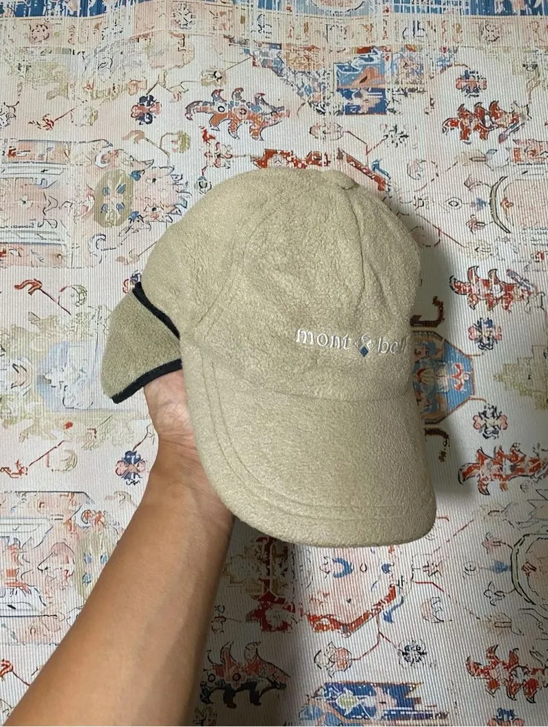 Montbell Casual Hat Pria cream tan photo 1
