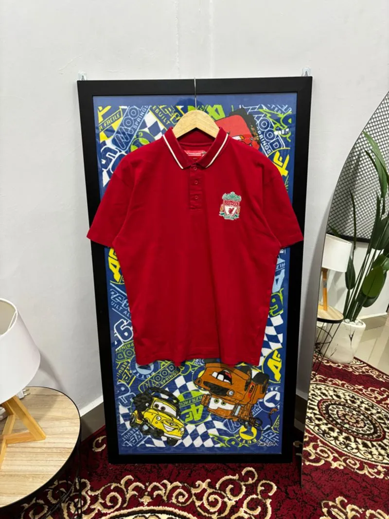 polo shirt official liverpool fc licensed product photo 1