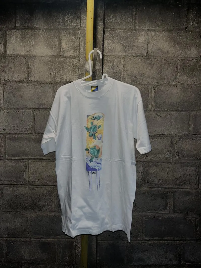 Vintage T-shirt Pria white photo 1