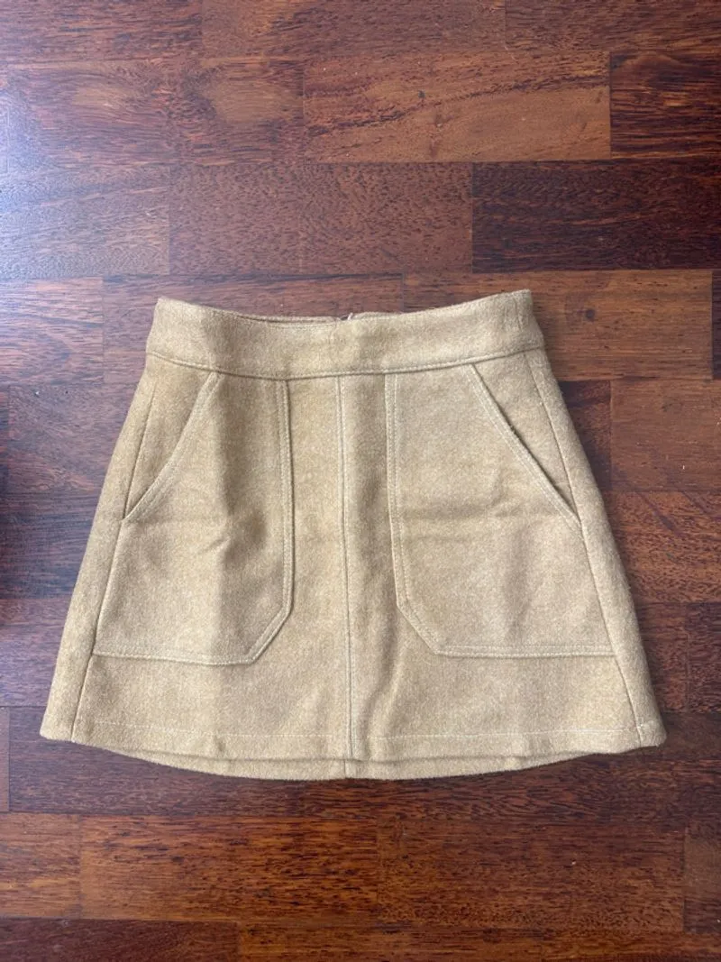 Bershka Brown Skirt photo 1
