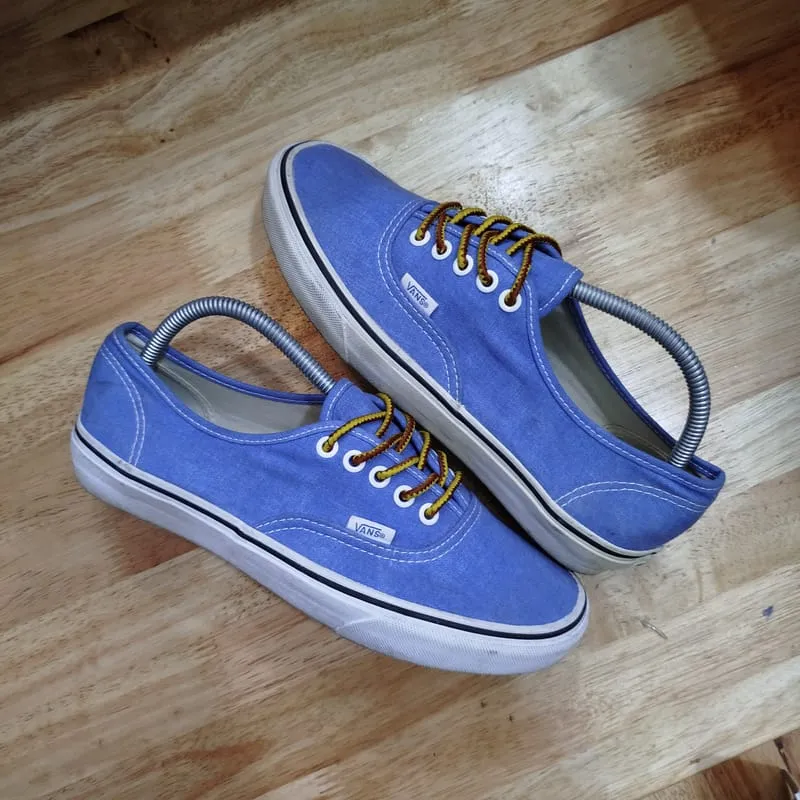 VANS Casual Sneakers Pria white blue photo 1