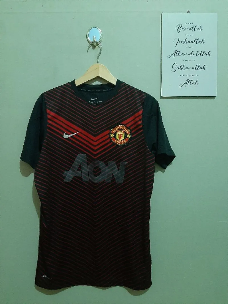 Jersey Manchester United Prematch 2013 photo 1