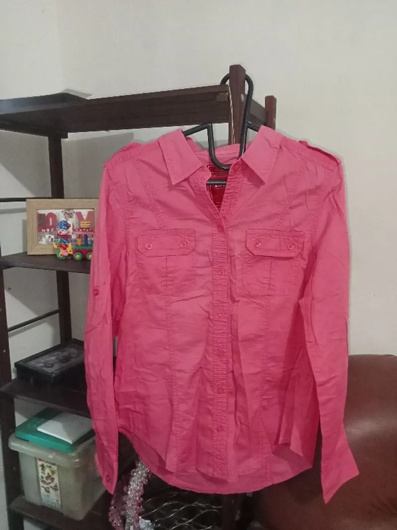 atasan kemeja pink #015 photo 1
