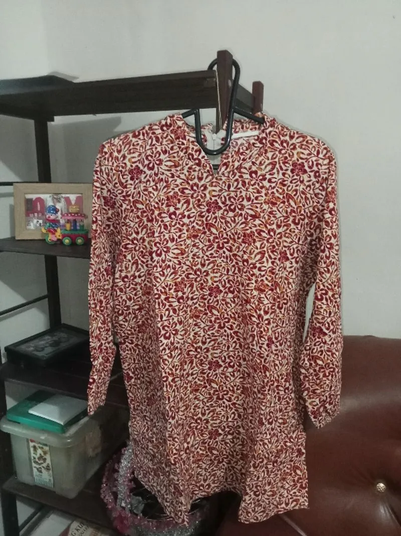 atasan blouse batik floral #021 photo 1