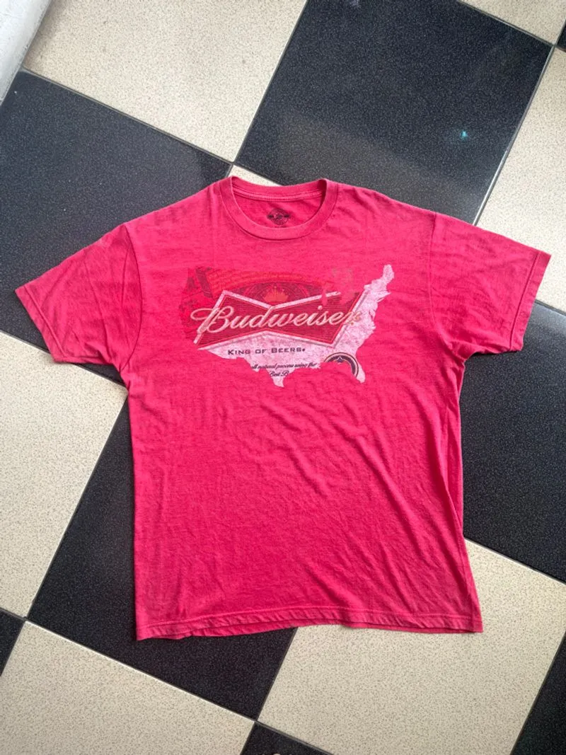 Kaos Budweiser official tag photo 1
