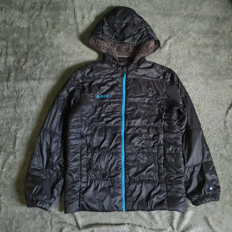 Crocs Streetwear Gorpcore Puffer jacket Pria black photo 1