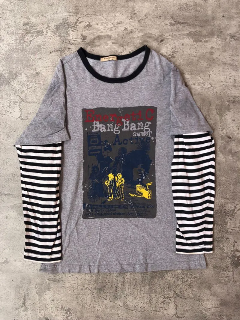 BANG BANG DOUBLE LAYER LONGSLEEVE photo 1