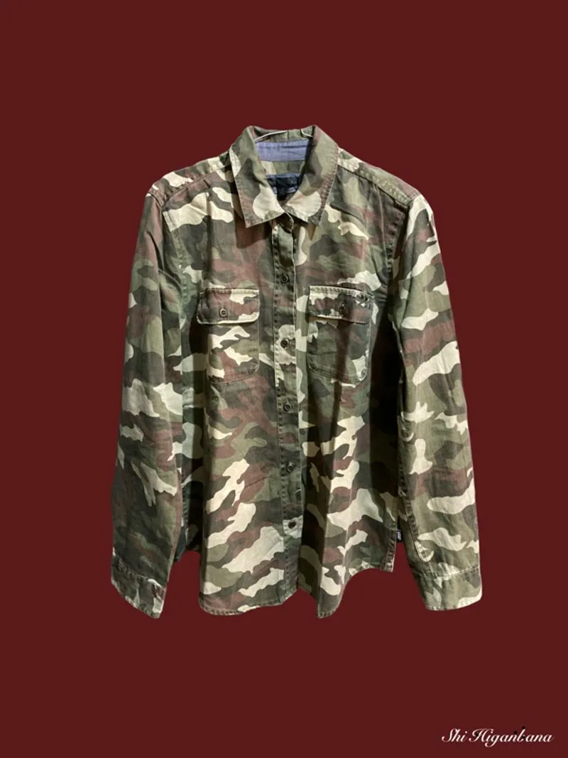 VANS Camo Shirt Custome photo 1