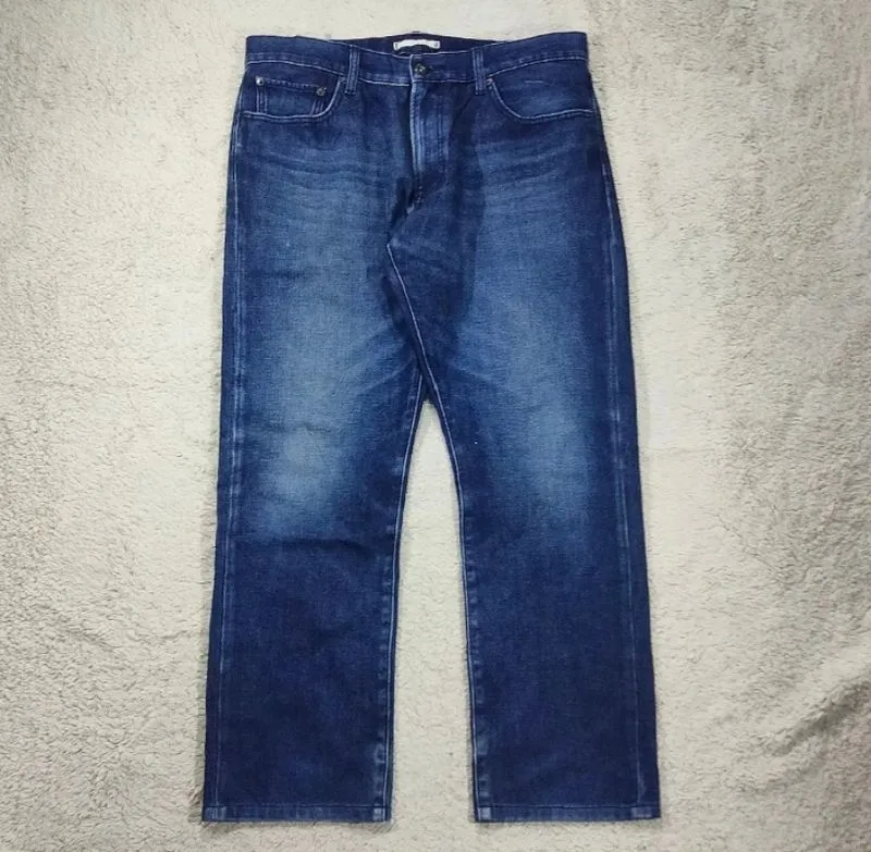 Uniqlo Casual Jeans Pria navy photo 1