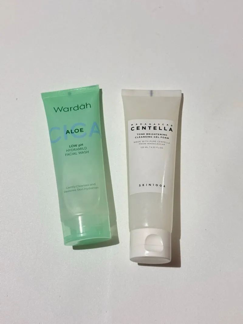 NEW FACE WASH Bundling Wardah x Skin1004 photo 1