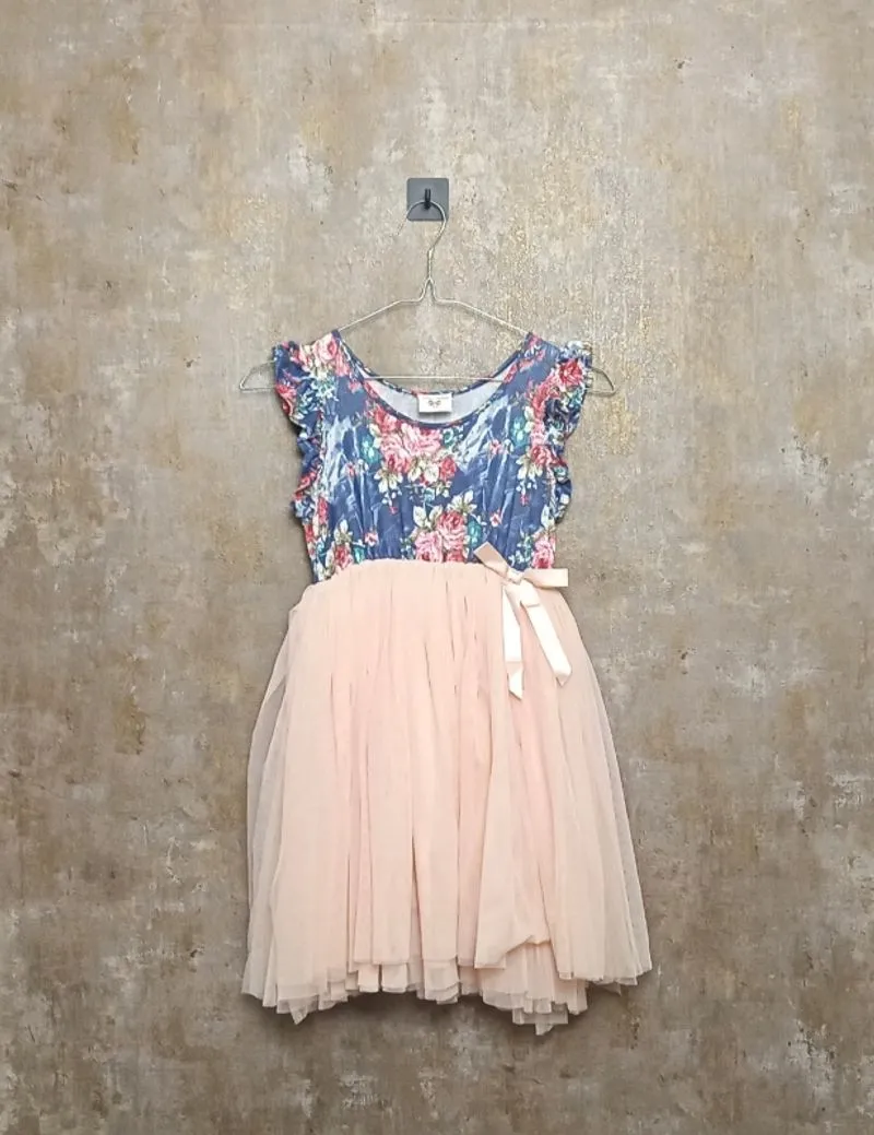 Dress Anak Perempuan Floral Tulle – YOYO + NANA (Size 13) photo 1