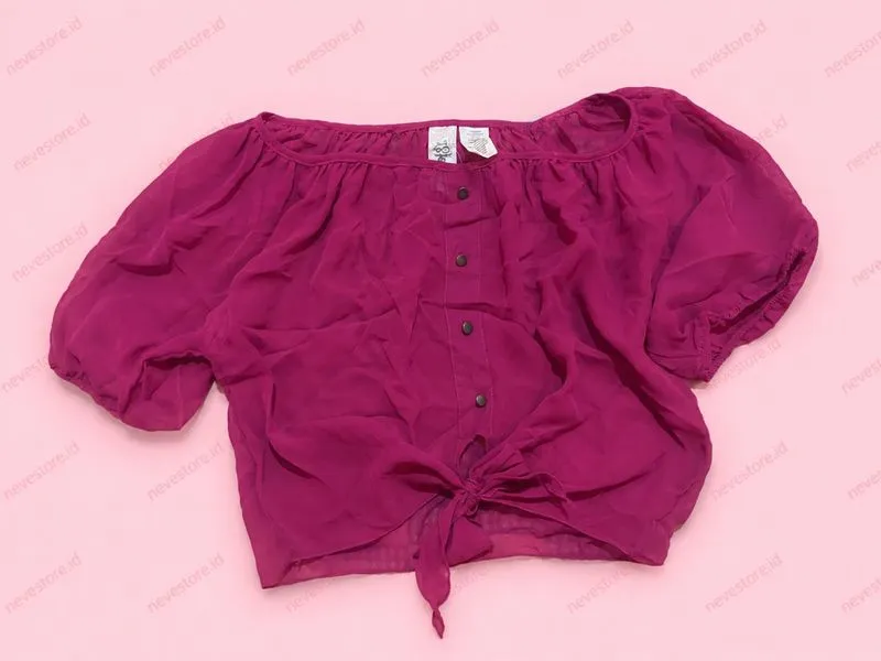 Atasan Sabrina Fuchsia Lofer photo 1