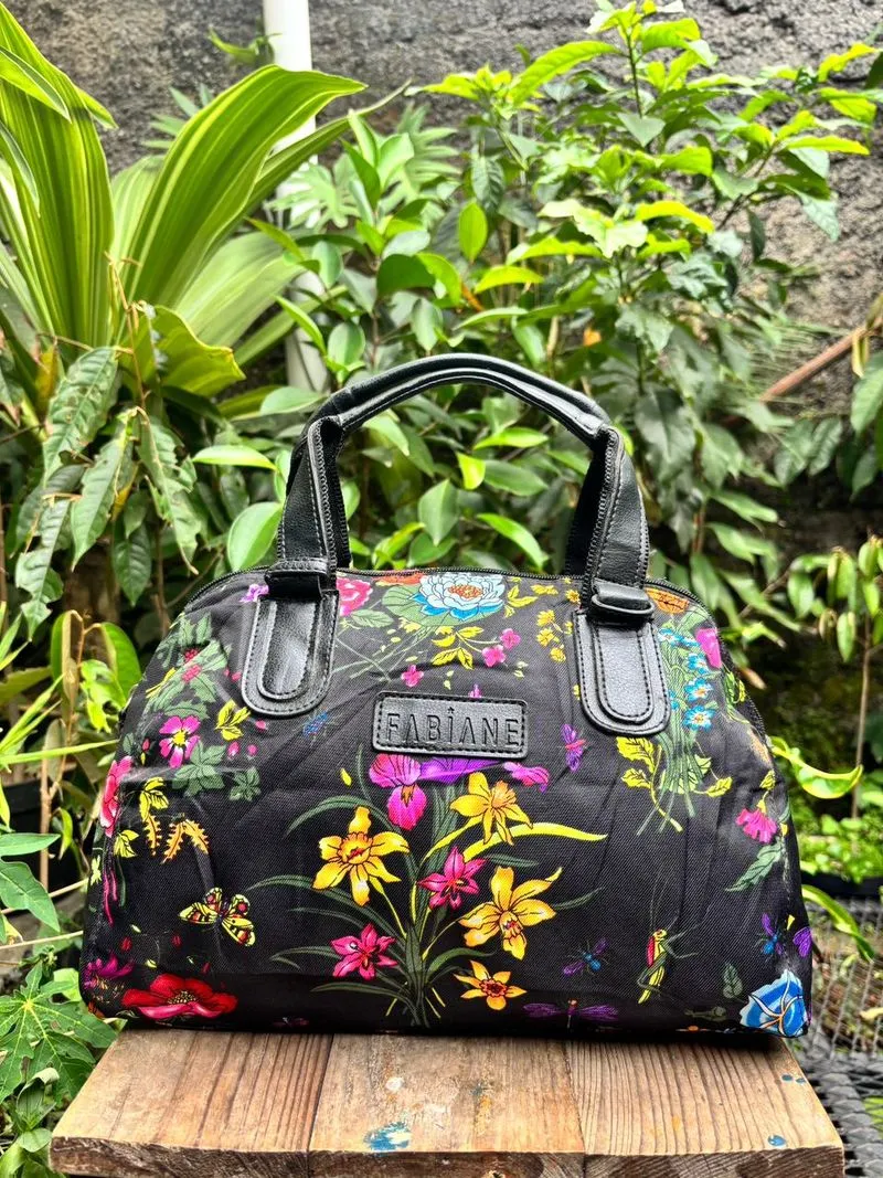 Handbag Wanita Floral | Hand Bag Flowers |Tas Jinjing Fabian photo 1