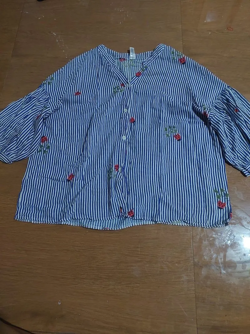 Kemeja salur photo 1