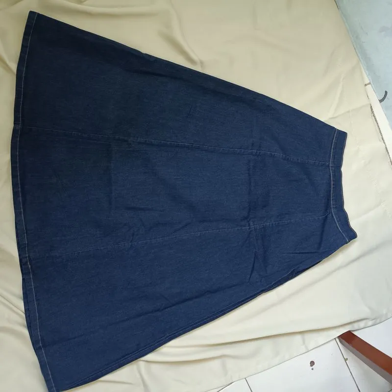 EXIT Long Maxi Denim Skirt photo 1