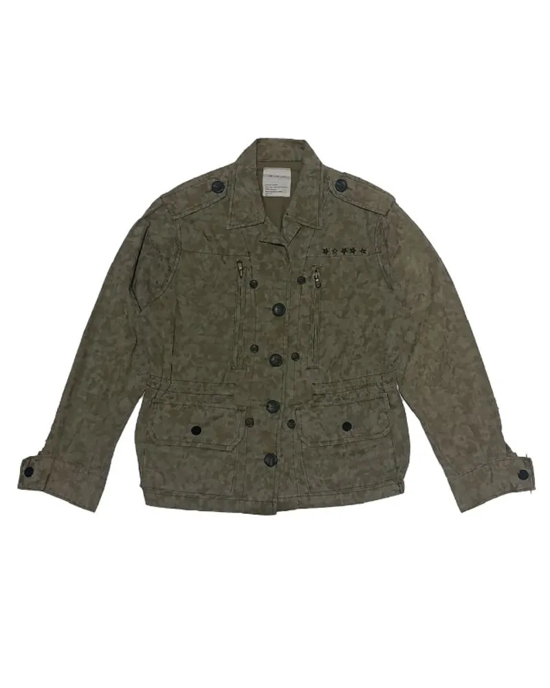 Korean Mad y2K Outerwear Camo soft Green Jacket photo 1