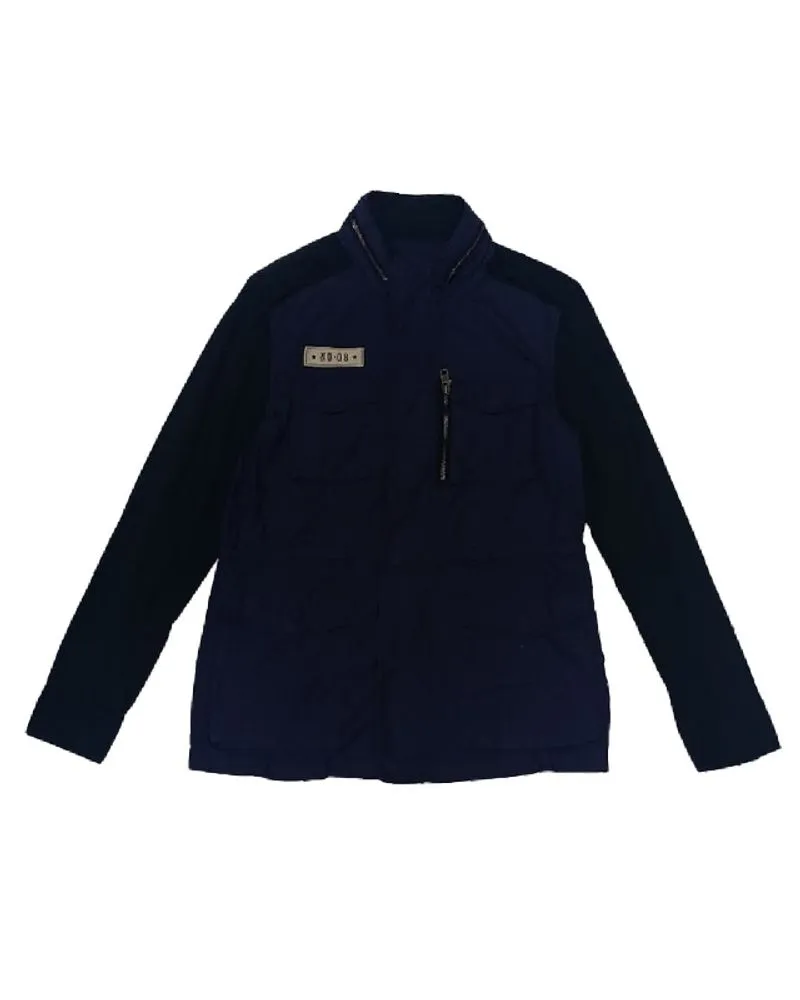 Purple Army Outerwear Zipper Pocket Jacket photo 1