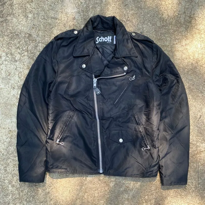 Schott NYC Biker Jacket Made in USA photo 1