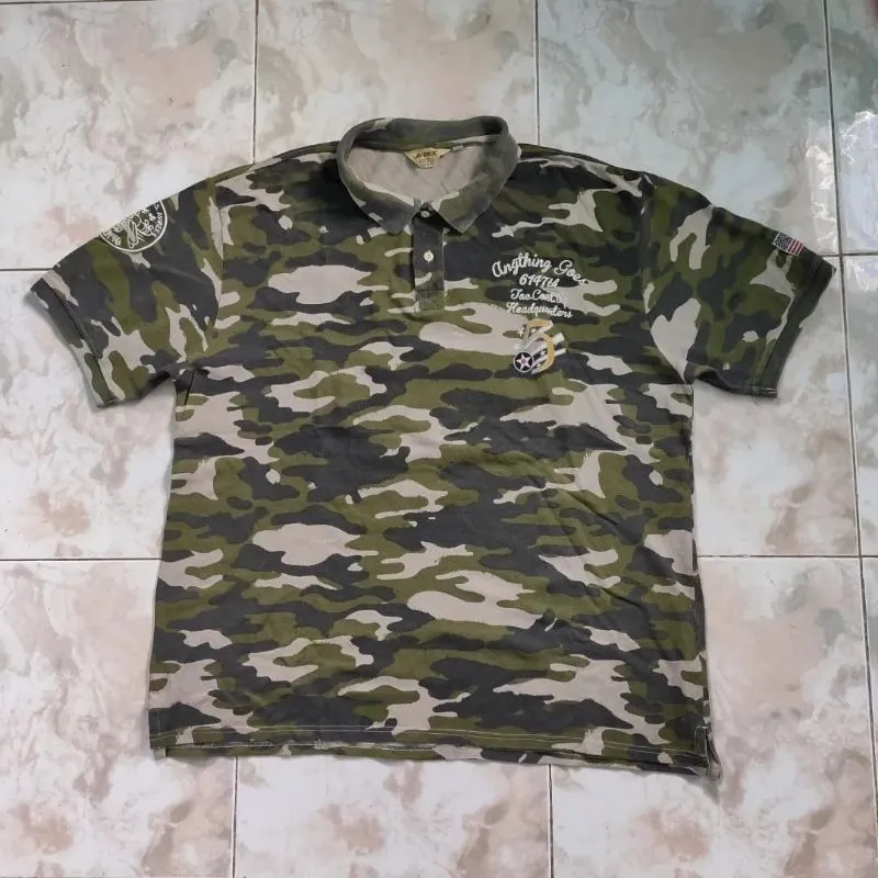 Avirex Spearhead Mosquito Club Camo Poloshirt photo 1