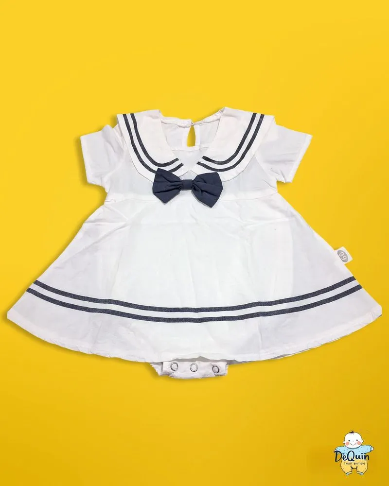 Jumpsuit dress Jumper baby sailor / JP dress sailor tag 66  photo 1