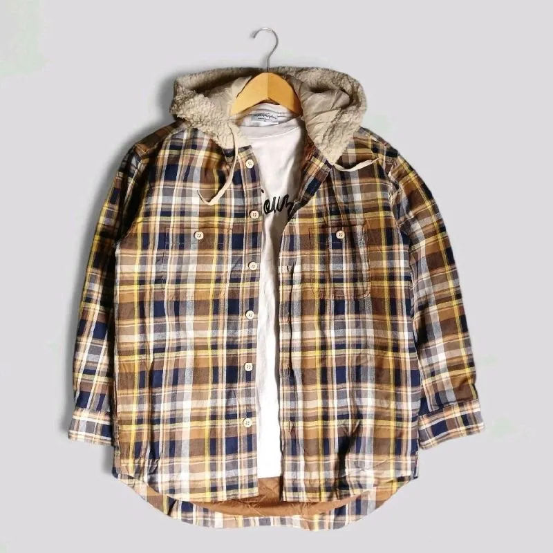 Jaket Hoodie Uniqlo GU Sherpa | Thriftshop photo 1