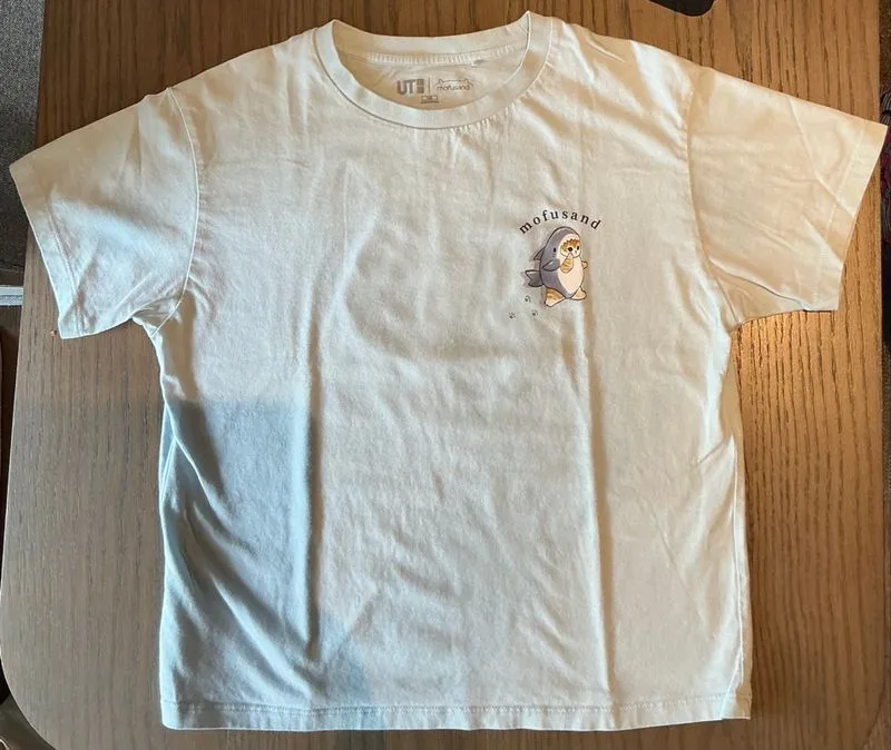 UNIQLO Mofusand Baby Blue T-Shirt Anak  photo 1