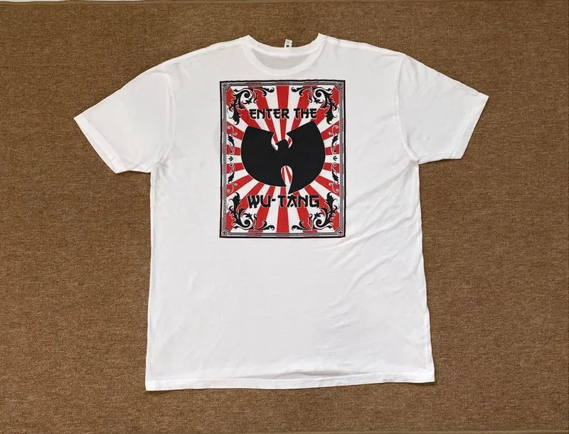Wutang Clan Rap Hip Hop Group Band Tshirt photo 1