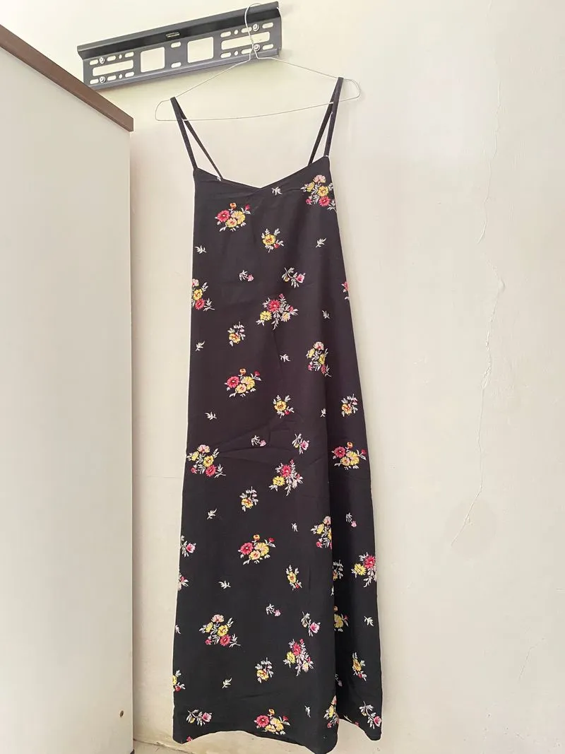 Minimalist Summer dress Wanita black photo 1