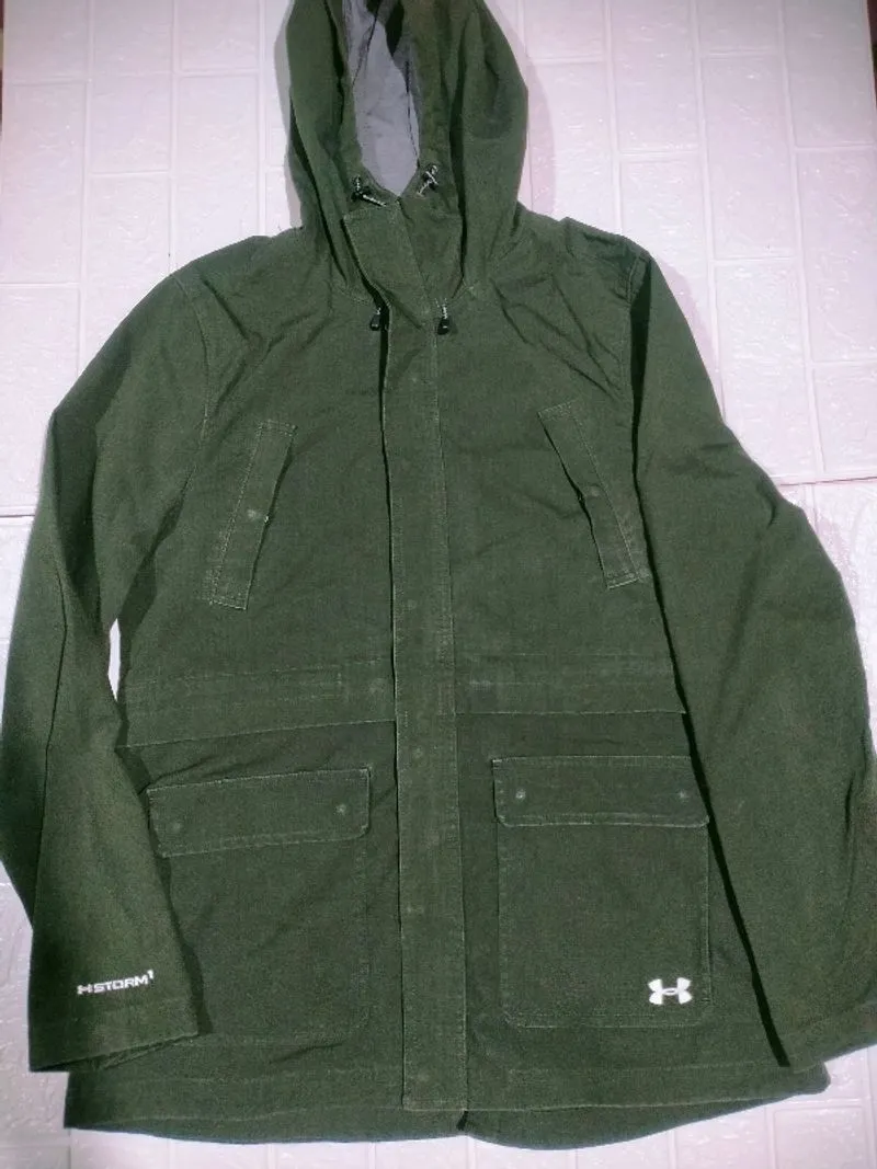 Under armour parka hijau army  photo 1