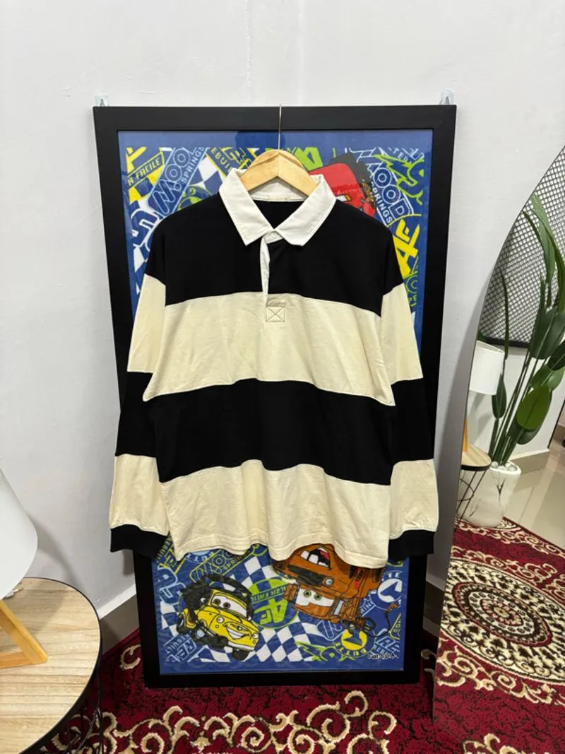 kaos polo shirt / rugby shirt gu photo 1