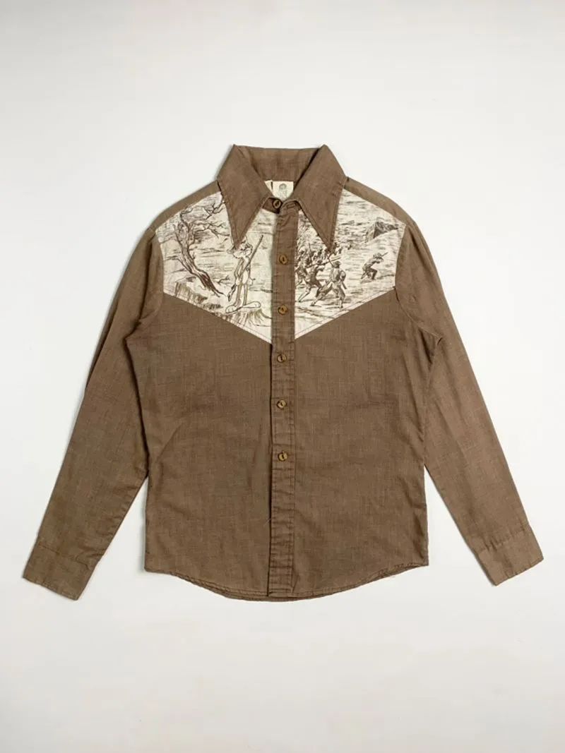 Alfie Warner Bros Western Shirt Vintage 1975 photo 1