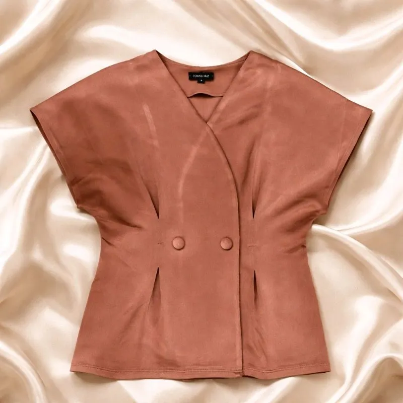 PRELOVED CLOTH INC SIZE S ROSEGOLD photo 1