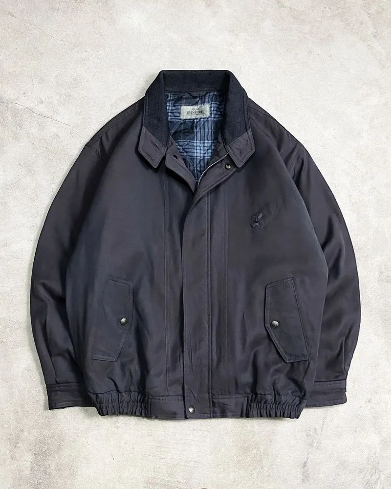 Evinrude Harrington Casual Bomber Flight Work Jacket Vintage photo 1