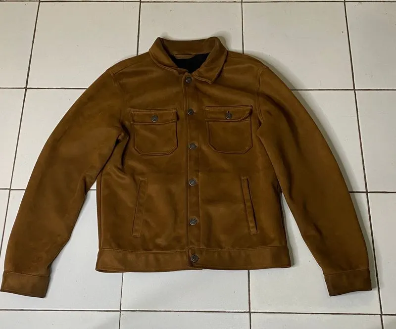 Pull & Bear Casual Bomber jacket Pria brown photo 1