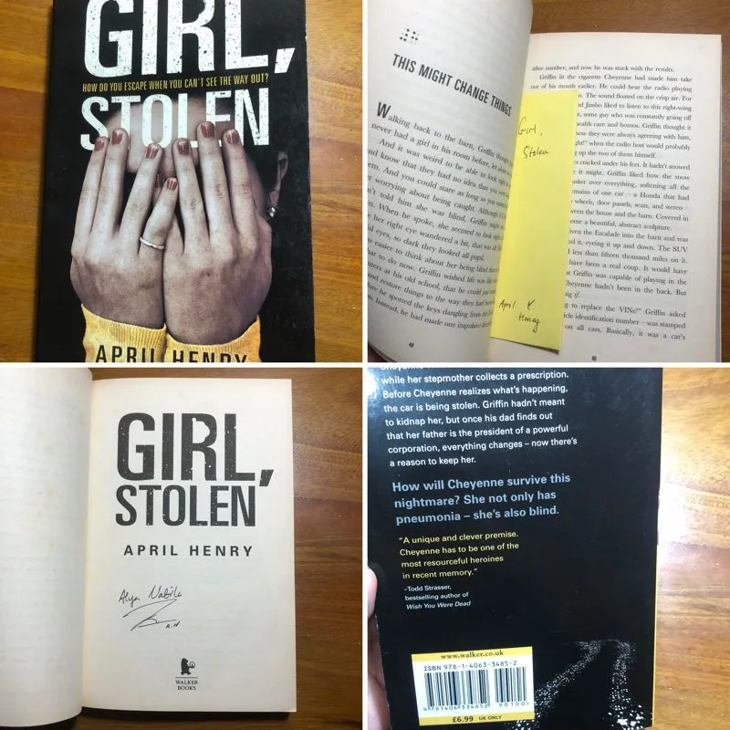 Novel Girl Stolen - April Henry - Second photo 1