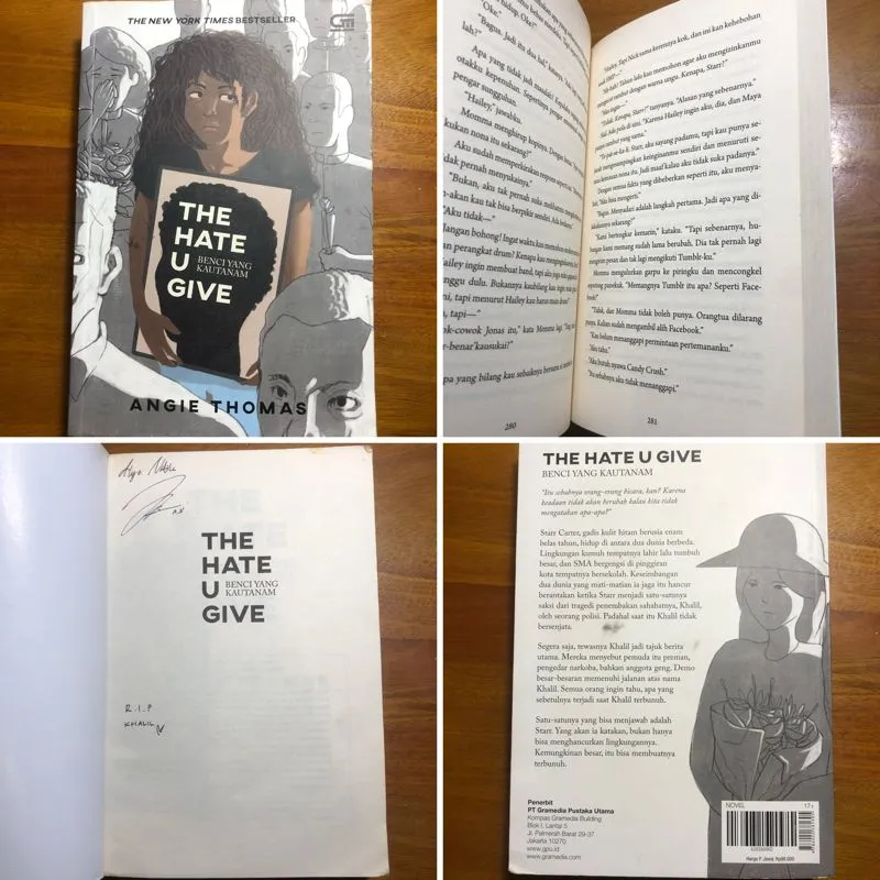 Novel The Hate U Give (Benci Yang Kau Tanam) - Angie Thomas  photo 1