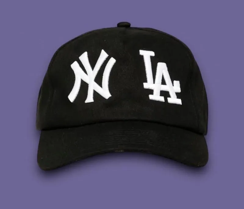 Los Angeles Apparel Streetwear Y2K Hat Pria white black photo 1