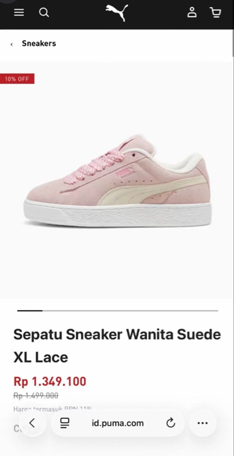 PUMA SUEDE XL LACE photo 1