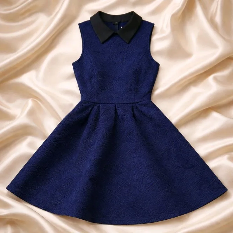 PRELOVED NAVY DRESS SOMETHING BORROWED SIZE M photo 1