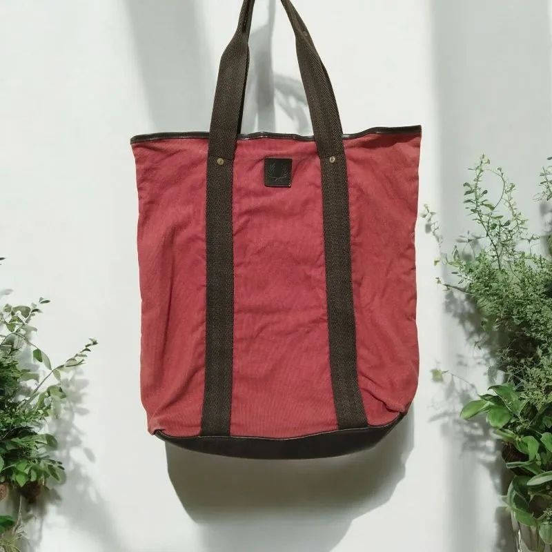 Fred Perry Red Shopper Bag Original photo 1