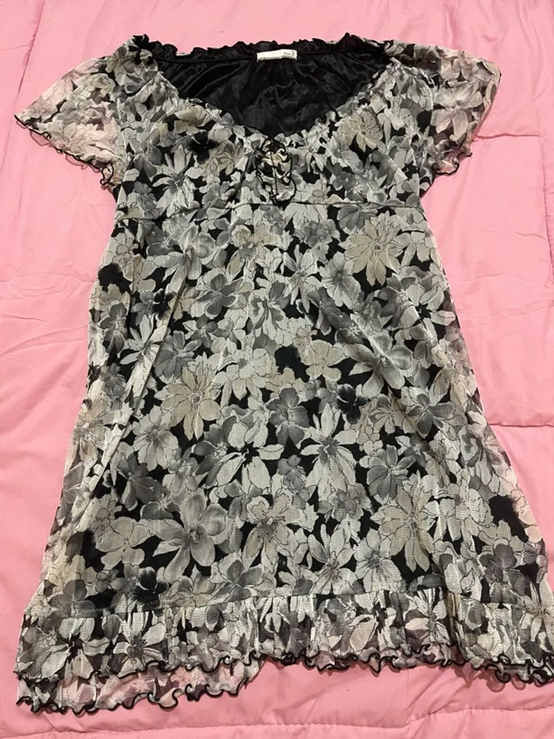 Atasan Fleur Black Eur photo 1