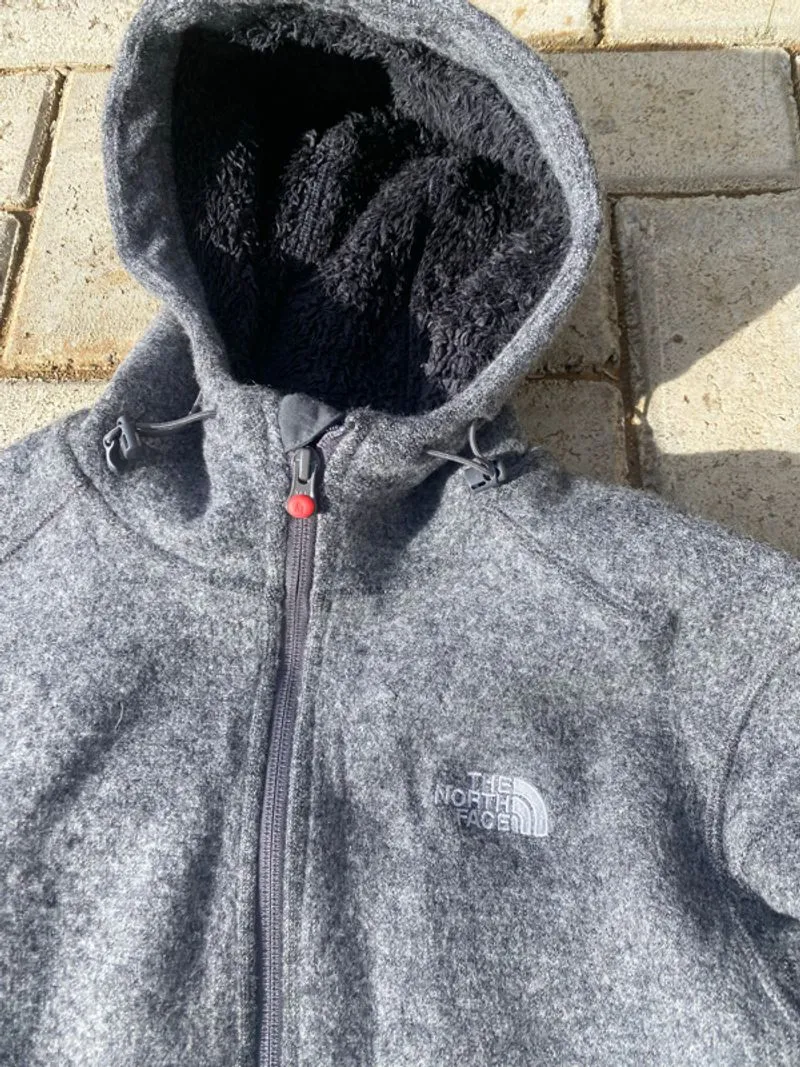 Tnf jaket bahan dalem sherpa photo 1