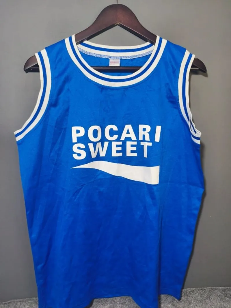 Jersey Olahraga Unisex Pocari Sweet Biru ANHELON photo 1