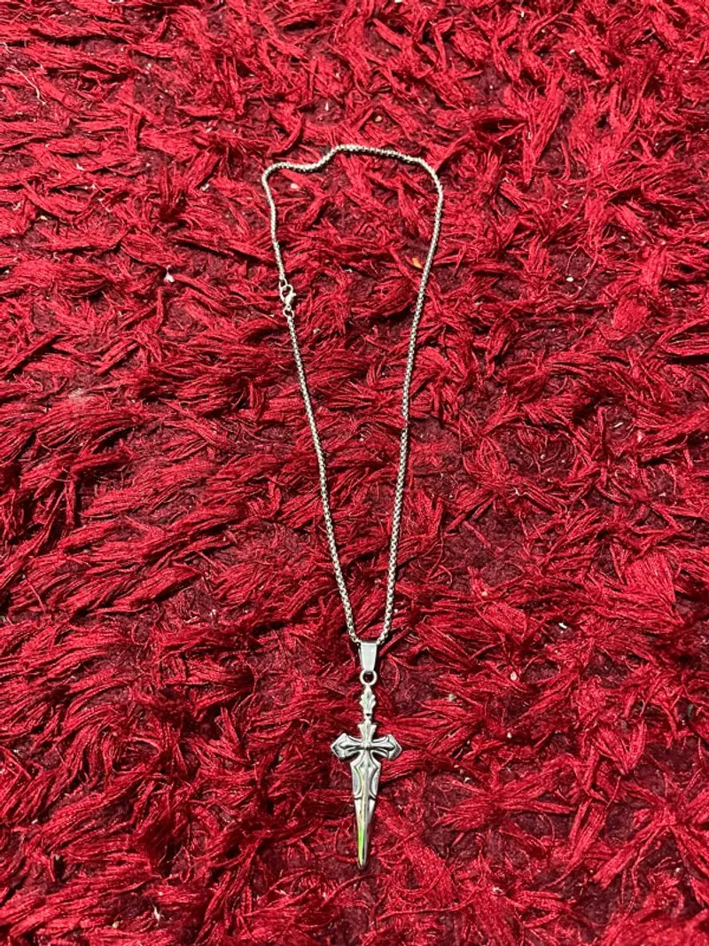inc cross necklace  photo 1