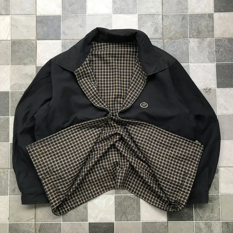Arnold Palmer Vintage Casual Bomber jacket Pria black photo 1