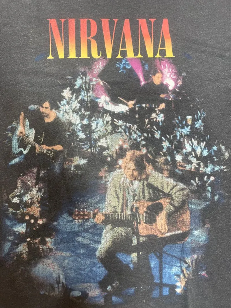 Nirvana Unplugged in New York Tshirt photo 1
