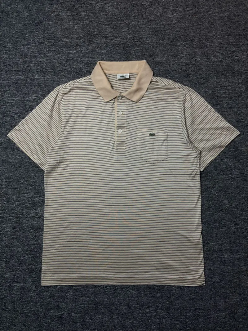 Polo shirt stripe LACOSTE photo 1