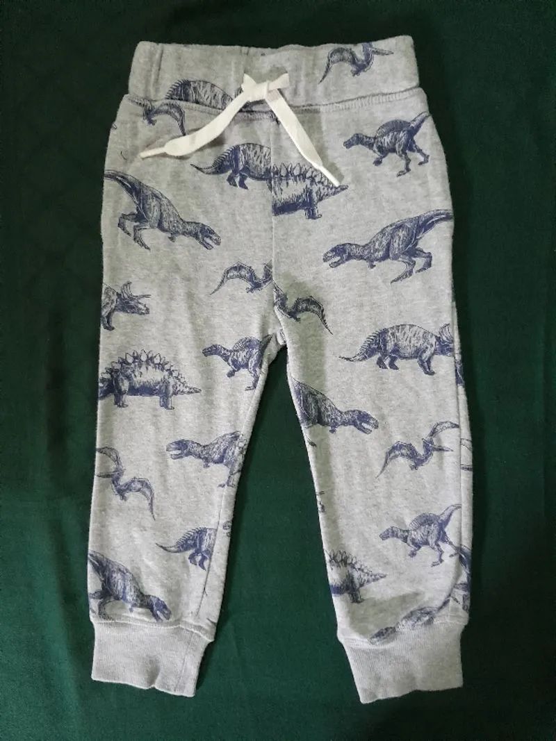 Celana Jogger Anak Dinosaurus Lucuuuu!/ Preloved photo 1