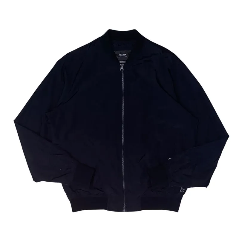 Pull&Bear Bomber Jacket Black (Hitam) photo 1
